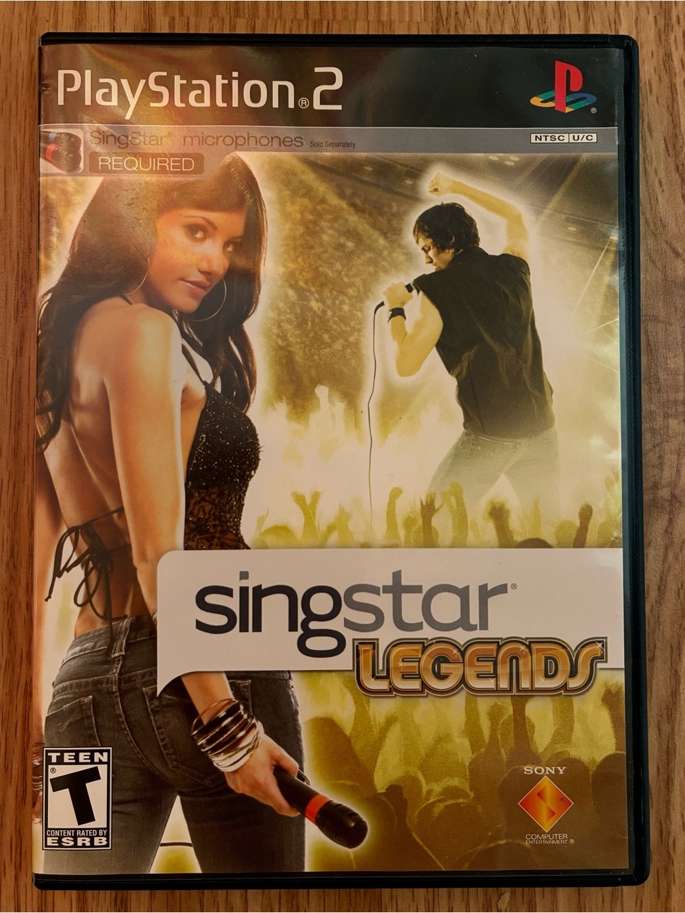 SingStar: Legends (Sony PlayStation 2, 2008) includes Manual
